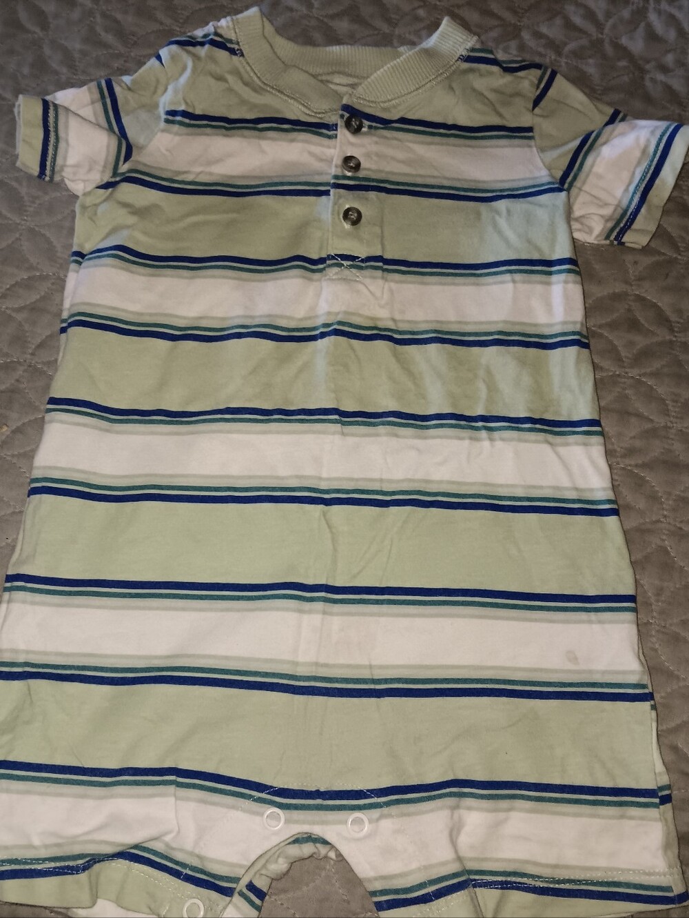 Striped Onsie For Toddlers